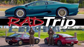 RADTrip - 2,400 miles in 80s-90s cars - 300zx, 928, XJ220 | Everyday Driver Cars of the Past