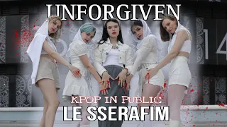 [KPOP IN PUBLIC | ONE TAKE] LE SSERAFIM - UNFORGIVEN | DANCE COVER by RASPBERRY PANCAKE