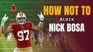 How not to block #49ers Nick Bosa #shorts