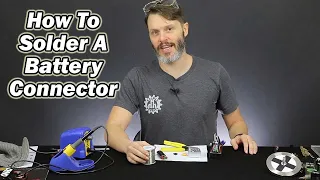 Installing A New Connector Is Easy! How To Solder Battery Plugs - Holmes Hobbies