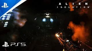 First 5 Minutes of Alien Isolation | PS5 | Ray Tracing | Next Gen  Concept Gameplay | Max settings