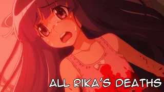 All the moments when Satoko kills Rika in Higurashi Gou and Sotsu