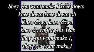 Falz - Knee Down ft. Chiké (Lyrics Video)