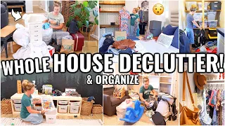 WHOLE HOUSE DECLUTTER AND ORGANIZE!!🏠 ORGANIZE WITH ME | DECLUTTERING AND ORGANIZING MOTIVATION 2023