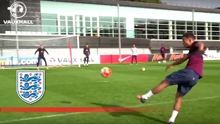 STUNNING VOLLEYS! | Pickford vs Ibe, Redmond, Loftus Cheek | U21 England Shooting | Inside Training