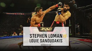 Stephen Loman vs Louie Sanoudakis | FREE MMA Fight | BRAVE CF 30