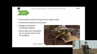 Lukasz Kostrzewa - Graphical Interface for Rover Control - 22nd Annual Mars Society Convention