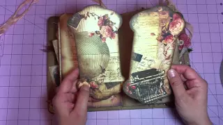 Vintage Girly Romantic Journal for a special order