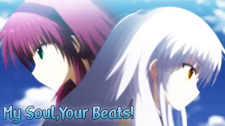 『Lyrics AMV』 Angel Beats! OP Full 【 My Soul, Your Beats! - Lia 】