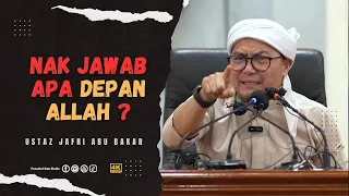 Nak Tegur Orang Buat Maksiat Tak Berani | Ustaz Jafri Abu Bakar Mahmoodi