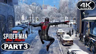 Spider-Man Miles Morales Gameplay Walkthrough Part 3 - PC 4K 60FPS No Commentary