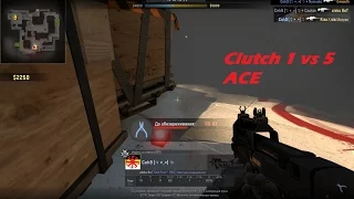 #4 DEMO | CS:GO - Clutch 1 vs 5 and defuse the bomb