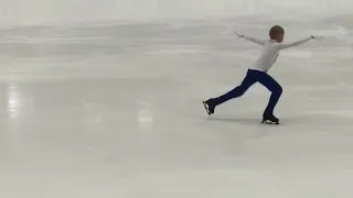 Stephen Gogolev Practice JGP Lake Placid August 29, 2019