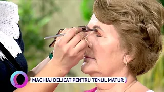 Machiaj delicat pentru tenul matur