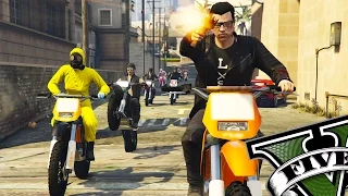 GTA V ONLINE: ROLEZINHO CABULOSO COM A MOTO SANCHEZ