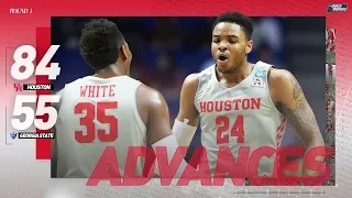 Houston vs. Georgia State: First round NCAA tournament extended highlights