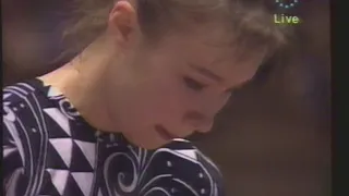 Svetlana Boginskaja (BLR) - Europeans 1992 - All Around - Floor Exercise