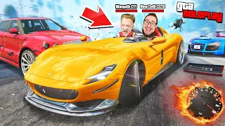 ДОГОНИ МОЮ FERRARI MONZA SP2 И ПОЛУЧИ 300.000$! ТАКОГО ПОВОРОТА СОБЫТИЙ НИКТО НЕ ОЖИДАЛ! (GTA 5 RP)