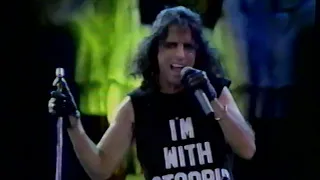 Alice Cooper / Live on In Concert Show / 1991 / Vinnie Moore / Eric Singer /