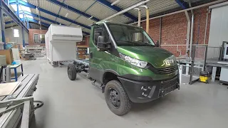 TEURES WELT WOHNMOBIL EINFACH BILLIGER SELBSTBAUEN! Iveco Daily 4x4 mit Leerkabine für kleines Geld!