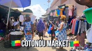 African Market life in Benin Cotonou | Plus grand marché d’Afrique de l’Ouest - DANTOKPA