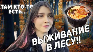 ВЫЖИТЬ В ЛЕСУ | Саморазогревающаяся лапша?! (Pomfy Chan)