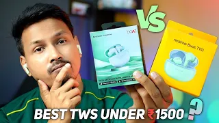 Realme Buds T110 Vs Boat Airdopes Supreme Detailed Comparison || Best TWS Earbuds Under ₹1500 🤔