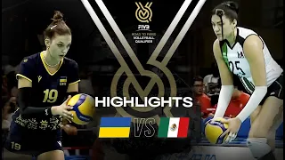 🇲🇽 MEX vs. 🇺🇦 UKR - Highlights | Women's OQT 2023