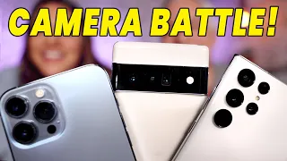 BEST smartphone camera? Samsung S22 Ultra / iPhone 13 Pro / Google Pixel 6 Pro