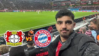 Leverkusen wird Meister ⚫️🔴 Heftige Atmosphäre 🔥| Bayer Leverkusen vs Bayern München | Stadionvlog