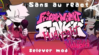 Sans au react to Friday Night Funkin' || Part 2/? || •just_berry• || 👁👄👁👍