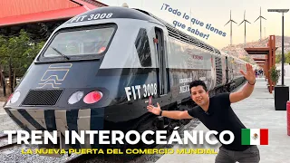 TREN INTEROCEÁNICO MÉXICO 🇲🇽 lo que NADIE te DICE del FERROCARRIL que CONECTARA al MUNDO 🌎