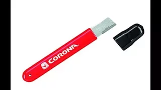 How to Sharpen Pruner or Lopper with Corona AC 8300 Sharpening Tool