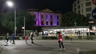 2023 Biela noc - videomapping študentov AVFX FTF VŠMU