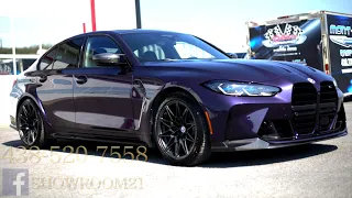 BMW M3 Competition xDrive Edition 50 Jahre 2023 - Techno Violet E36