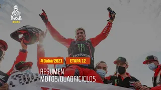 #DAKAR2021 - Etapa 12 - Yanbu / Jeddah - Resumen Moto/Quadriciclos