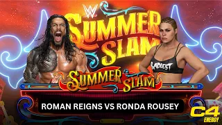 Full Match - Ronda Rousey vs Roman Reigns | WWE 2K23