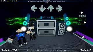 Pretending To Be CJ and Ruby from Starlight Mayhem in Roblox Funky Friday! (Friday Night Funkin')
