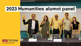 Humanities degrees lead to careers | Humanities alumni panel 2023
