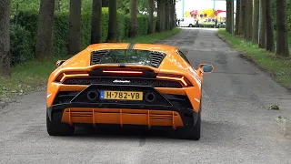 Lamborghini Huracan EVO - Loud Acceleration Sounds!