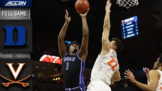 Duke vs. Virginia Full Game | 2019-20 ACC Men's Basketball
