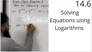 Edexcel AS Level Maths: 14.6 Solving Equations using Logarithms