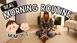 REALISTIC Morning Routine of a Mum of 2 (3 Year Old and 5 Month Old)