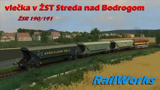 RailWorks - vlečka v ŽST Streda nad Bodrogom (ŽSR 190/191)