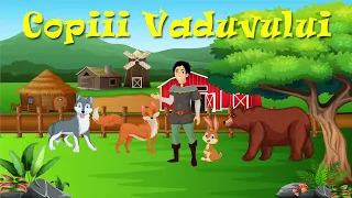 Copiii Vaduvului si Iepurele, Vulpea, Lupul și Ursul | Poveste Audio