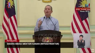 [LIVE] Sidang media Menteri Kanan Kerja Raya Datuk Seri Fadillah Yusof