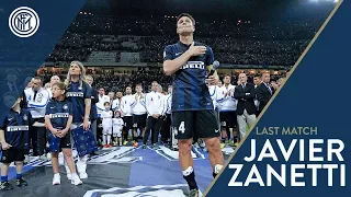 Javier Zanetti says farewell to San Siro | Inter vs. Lazio 2013/14