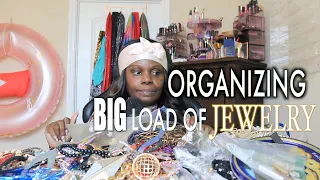 ORGANIZING JEWELRY CLEAN WITH ME ASMR CHEWING GUM