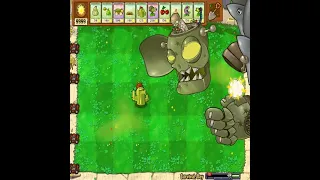 PLANTS VS ZOMBIES - CACTUS VS DR. ZOMBOSS! 😲😀😁 #shorts #pvz