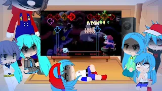 BF's family reacts to Mario's madness v2 part 4/?? (All stars and a mad world without you)